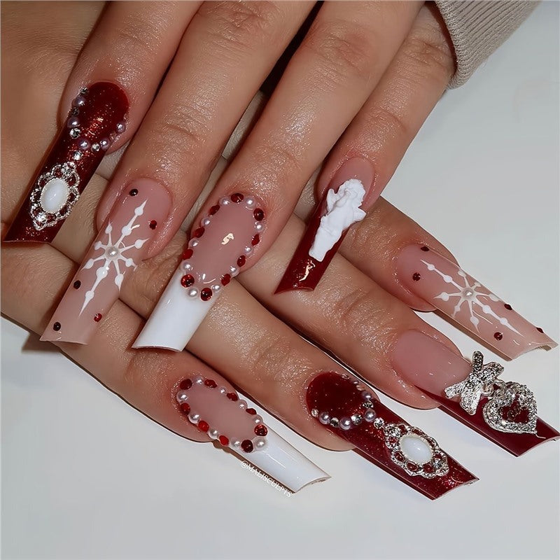 Urlaubs-Themen Press-On Nagelkunst Set Karnz