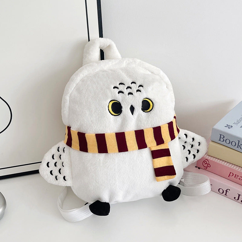 Fluffy Eulen-Rucksack Karnz