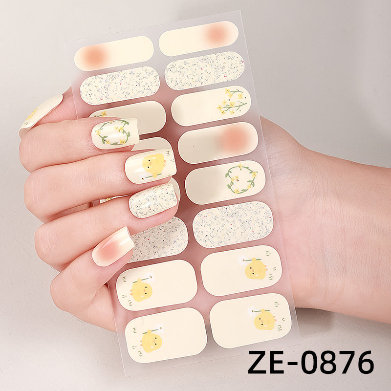 Künstlerische Marmor-Nagel-Wraps