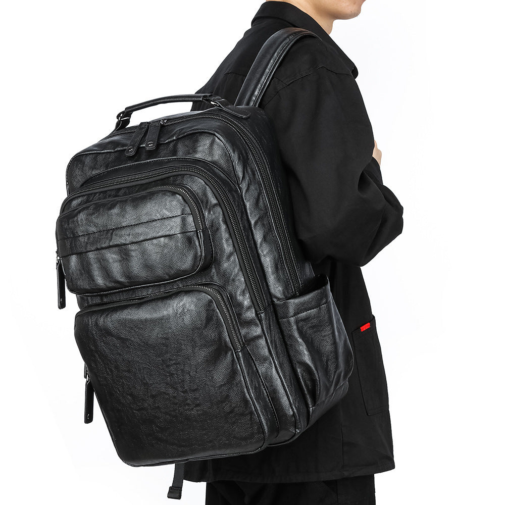 Strukturierter Multifunktions-Laptop-Rucksack Karnz