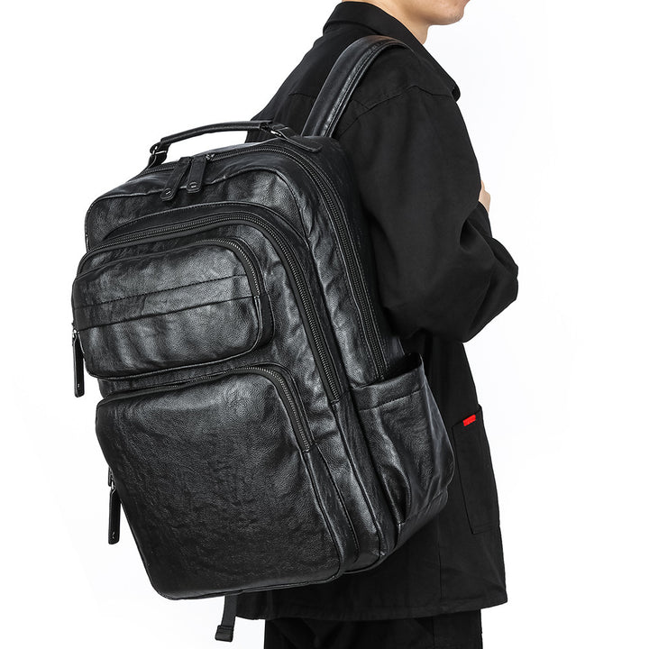 Strukturierter Multifunktions-Laptop-Rucksack Karnz