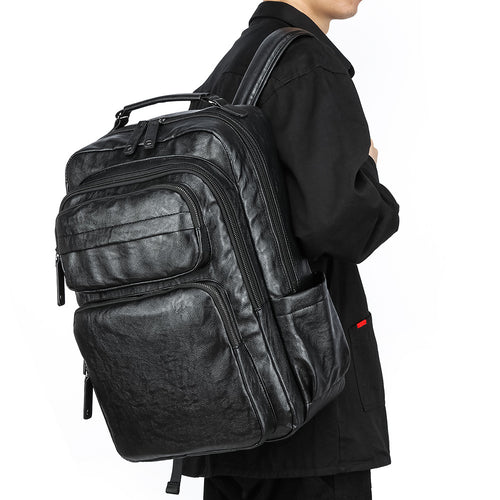 Strukturierter Multifunktions-Laptop-Rucksack Karnz