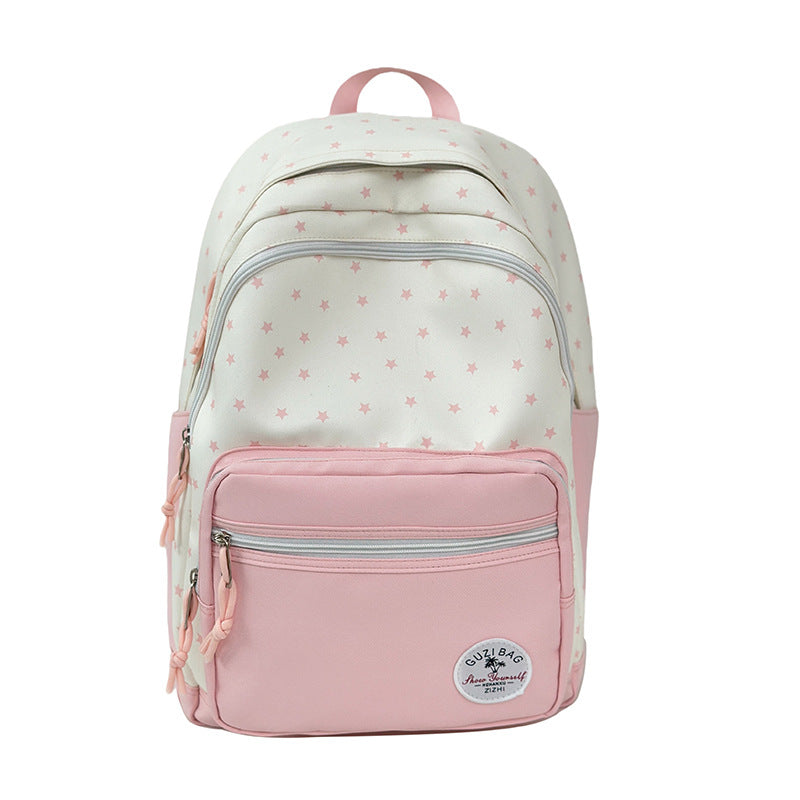 Sternen-Print Schüler Rucksack