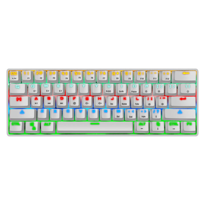 Kompakte mechanische Gaming-Tastatur mit hintergrundbeleuchteten Tasten Karnz