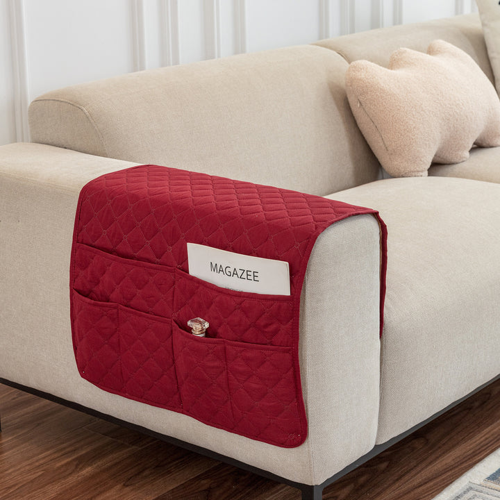 Eleganter Sofa-Organizer mit Mehrfachen Taschen Karnz