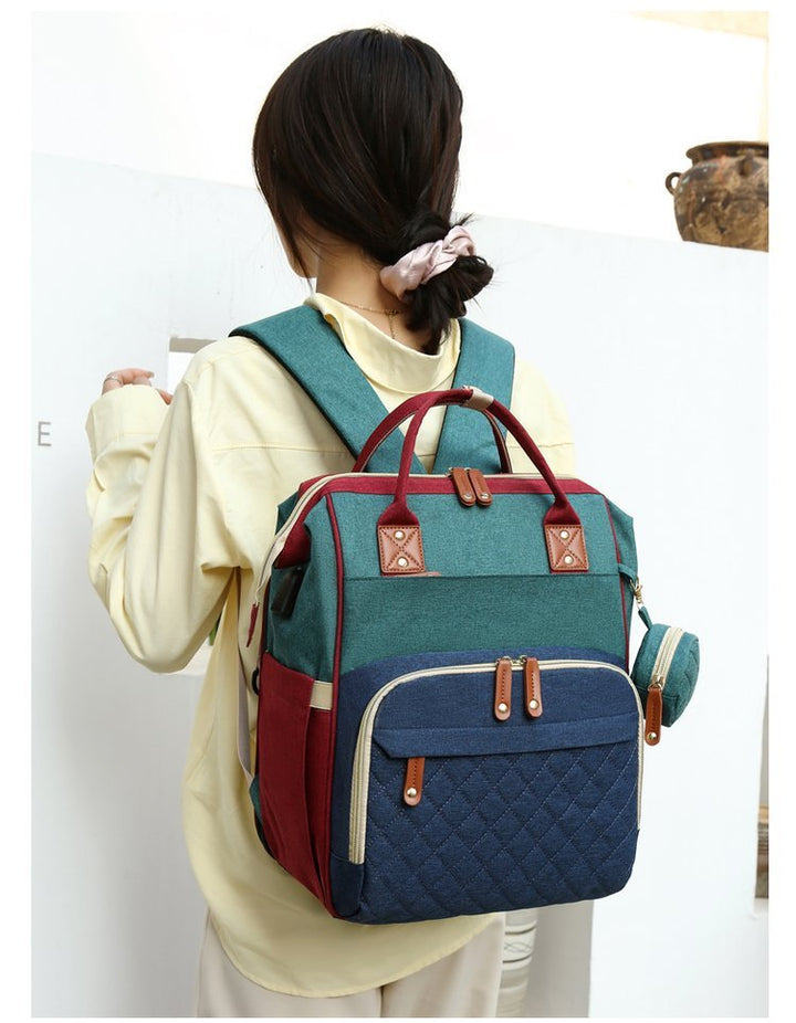 Multifunktionaler gesteppter Rucksack Karnz