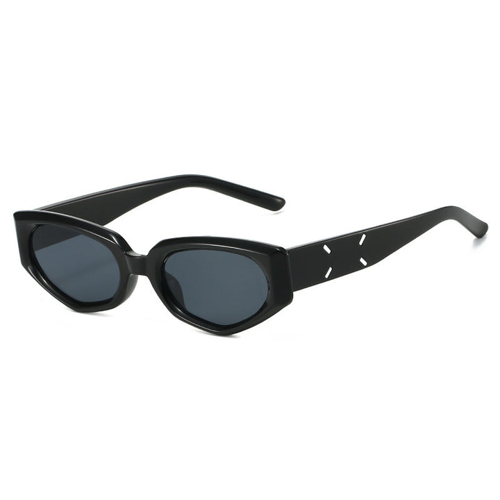 Zeitgenössische Schmetterlingsförmige Sonnenbrille Karnz