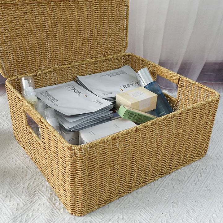 Vielseitige Geflochtene Aufbewahrungsbox Karnz