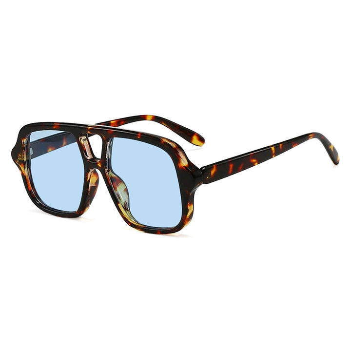 Damen stilvolle oversized Sonnenbrille im schlichten Design Karnz