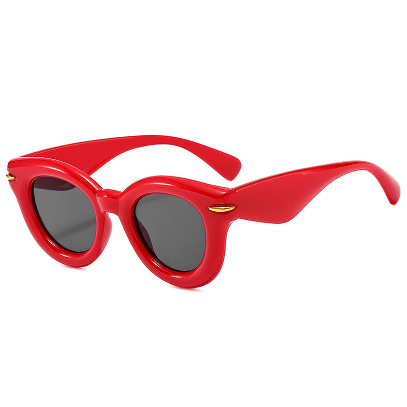 Damen modische Sonnenbrille mit eleganter Silhouette Karnz