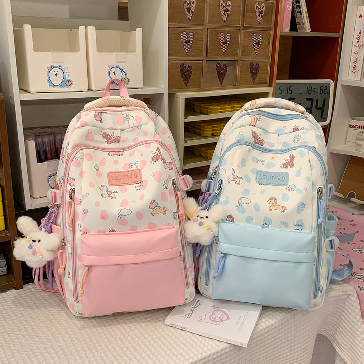 Verspielter Cartoon-Charakter-Rucksack Karnz