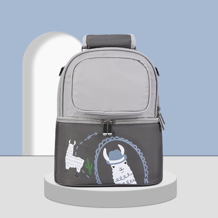 Fun Alpaka-Themen Isolierte Rucksack Karnz