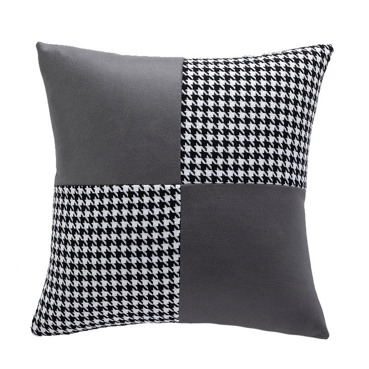 Zeitgenössisches Patchwork Akzentkissen