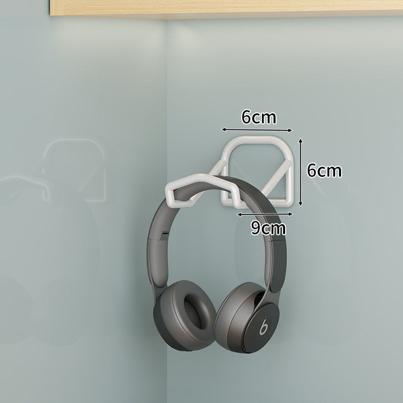 Wandmontierter Kopfhörer- und Gamecontroller-Halter mit faltbaren Haken