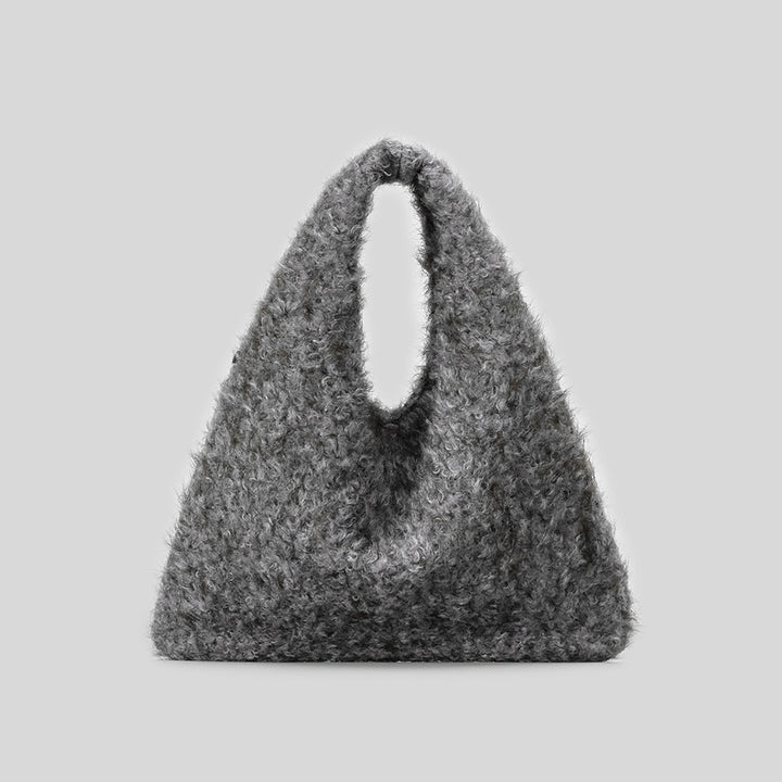 Fuzzy Textur Handtasche
