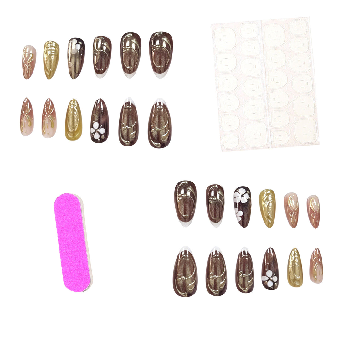 Künstlerische Acryl-Nagelerweiterungen Karnz 1789915379