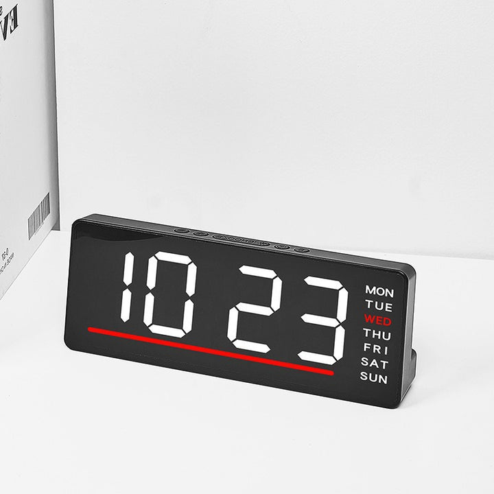 Digitaler Wecker mit Großem Led-Display und Mehreren Alarmfunktionen Karnz