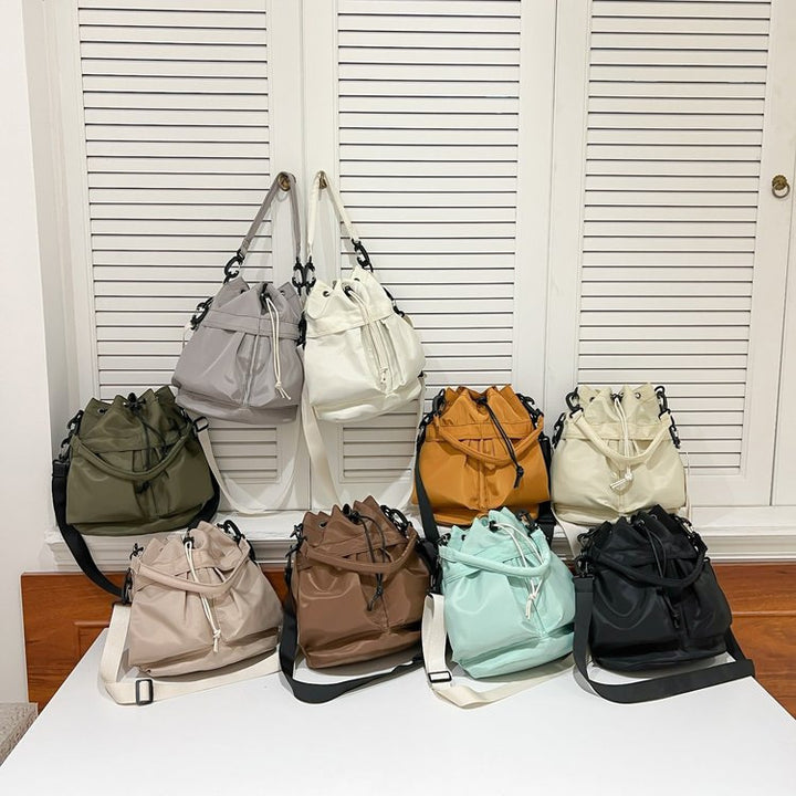 Stilvolle Bucket-Handtasche Karnz
