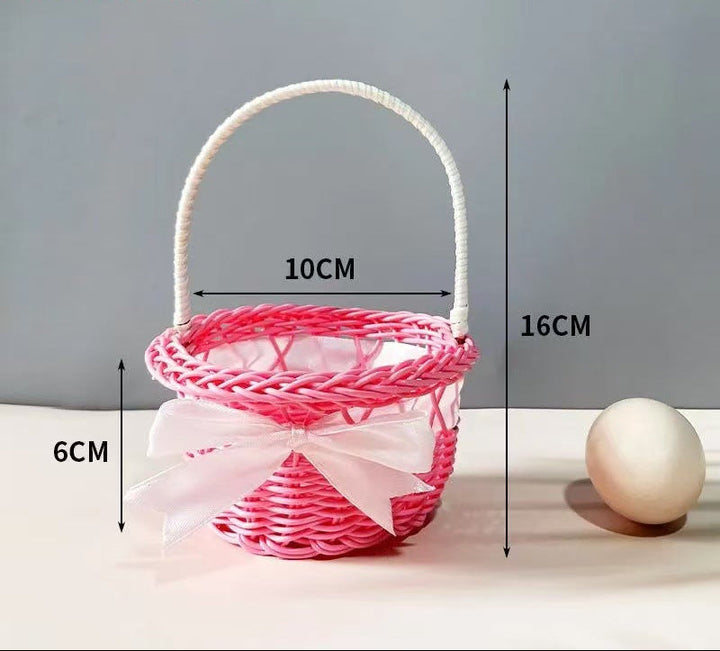 Dekorative handgewebte Geschenkkorb Karnz