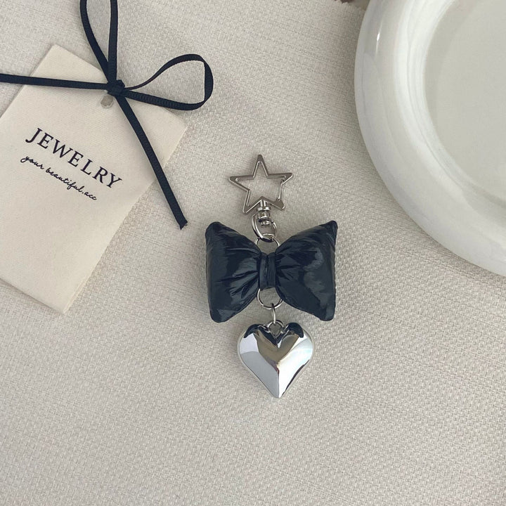 Bow-förmiger Charm Schlüsselanhänger Karnz