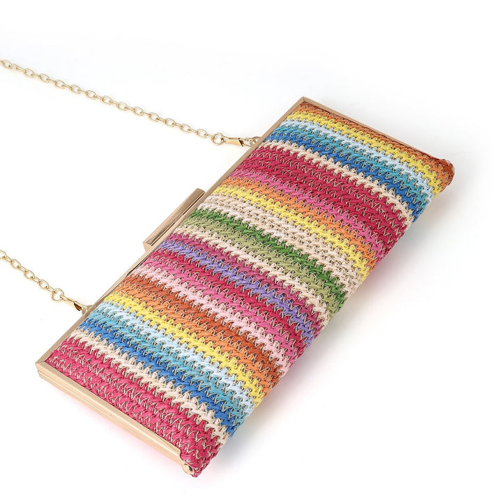 Bunte Gewebte Clutch