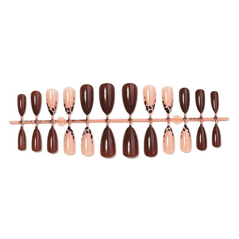 Premium Glänzende Press-On Nagelspitzen Set Karnz