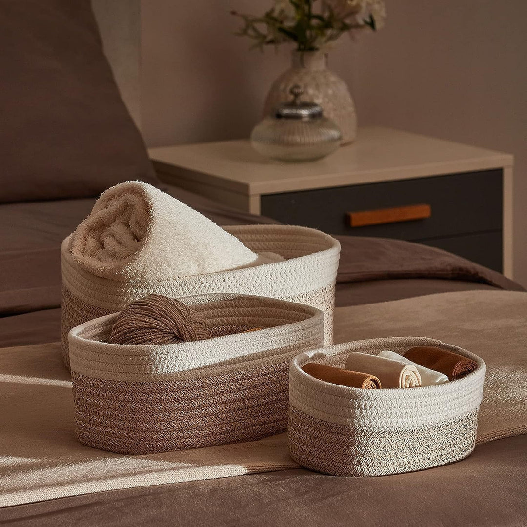 Damen Elegantes Aufbewahrungskorbset mit praktischem Design Karnz