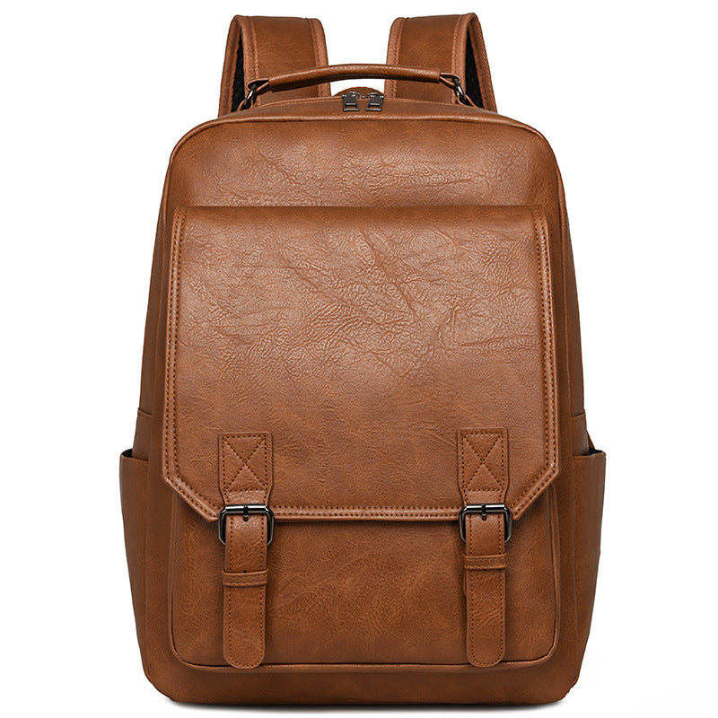 Vintage Leder Laptop Rucksack