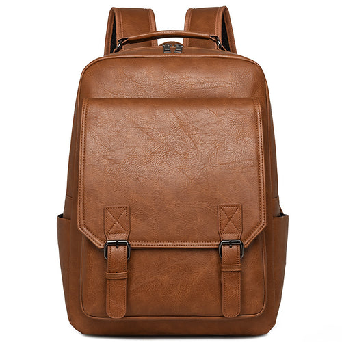 Vintage Leder Laptop Rucksack