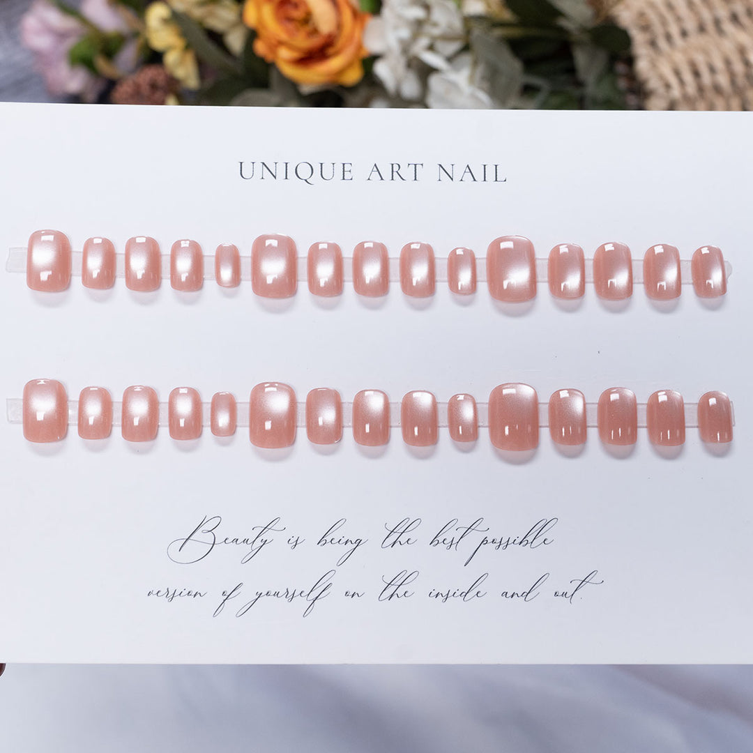Press-On Nagel Set mit elegantem glänzenden Finish