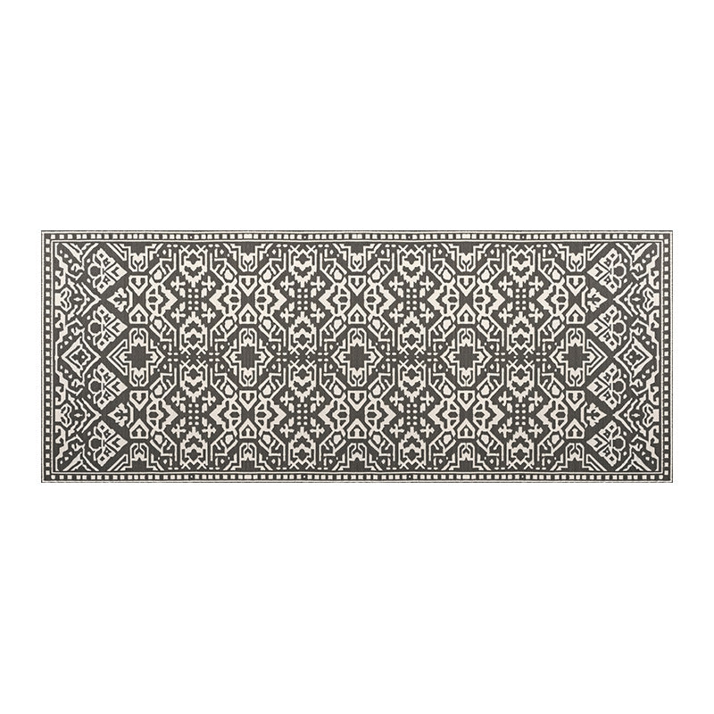 Vintage-inspirierter geometrischer Teppich Karnz