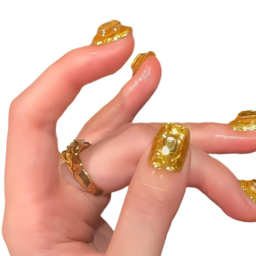 Premium Edelstein-betonte Nagelkunstverlängerungen