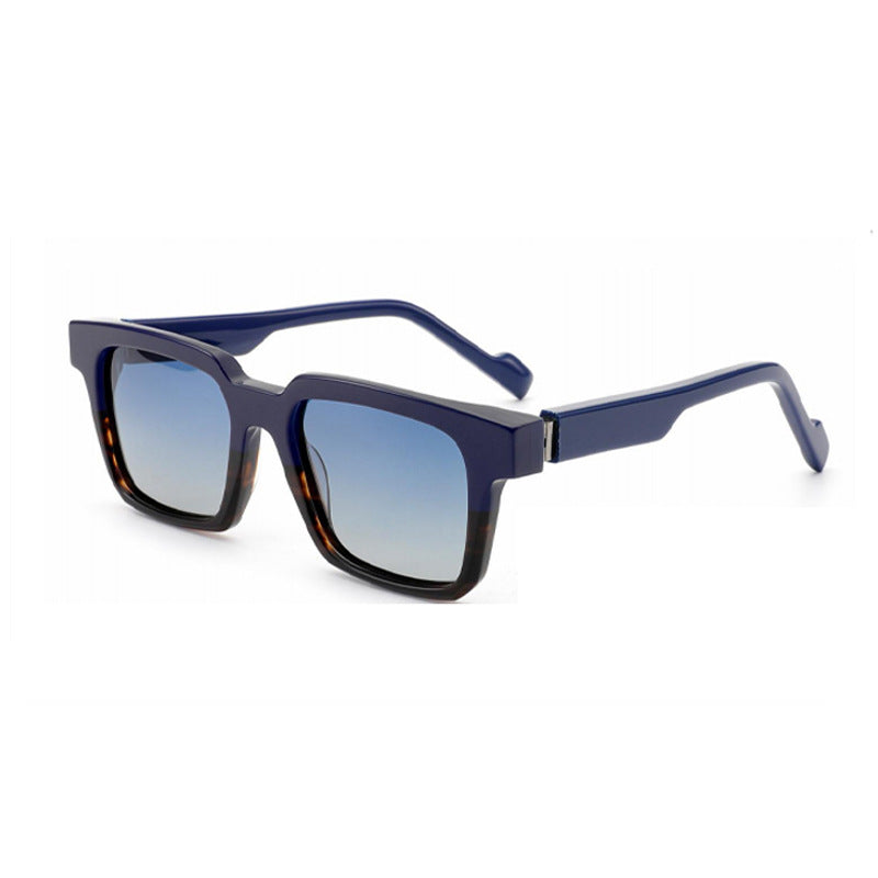 Damen modische quadratische Sonnenbrille mit breitem Rahmen Karnz