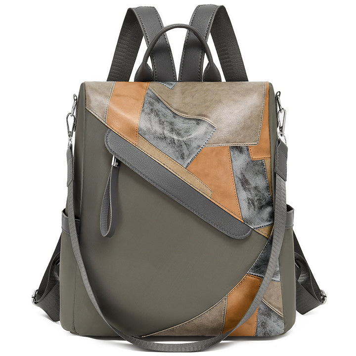 Stylische Patchwork-Rucksack