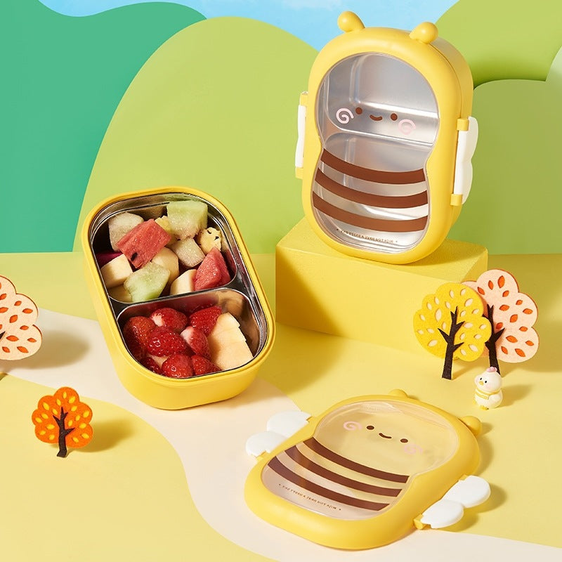 Süße Bienen-Themen Snack Aufbewahrungsbox