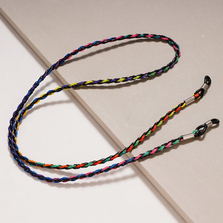 Bunte geflochtene Brillen Kette Karnz