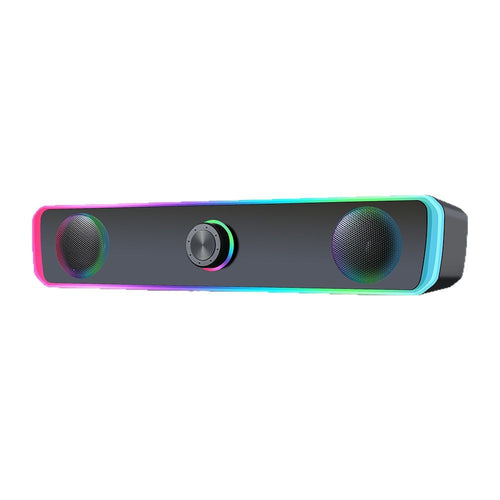 Kabellose Multimedia Gaming Soundbar mit RGB-Lichteffekten Karnz