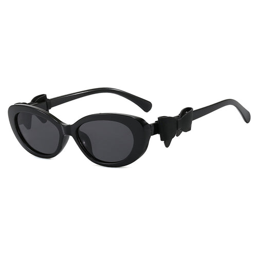 Damen modische Sonnenbrille mit verspieltem Schleifen-Design Karnz