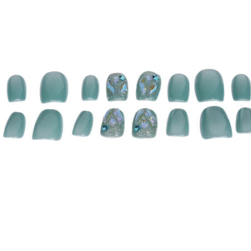 Dekoratives Press-On Nagelkunst-Set Karnz