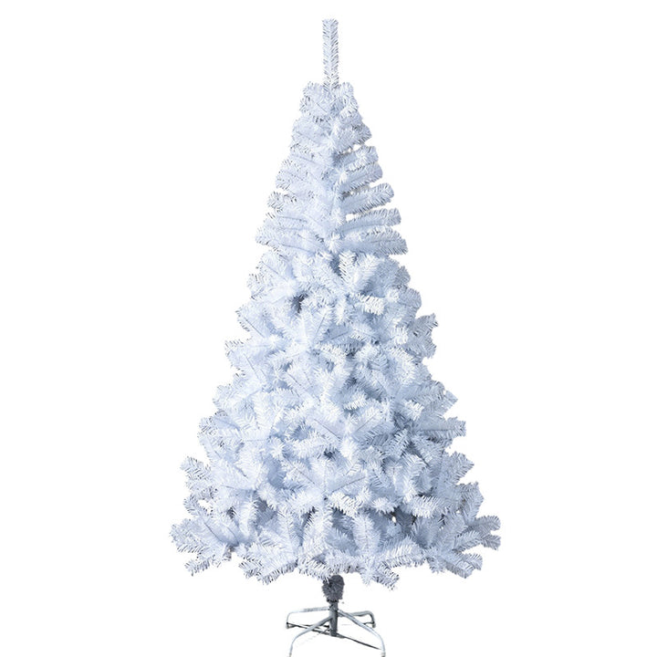 Kunstschneebedeckter Weihnachtsbaum