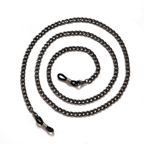 Robuste Metall-Brille Kette Karnz