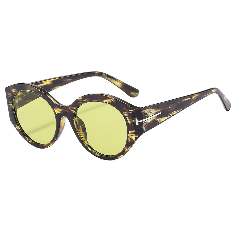 Damen Cat-Eye Sonnenbrille mit extravagantem Rahmen und UV-Schutz Karnz