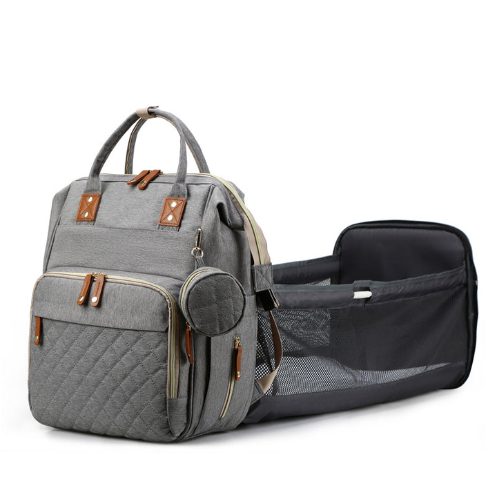 Multi-Funktions-Quilted-Wickelrucksack Karnz
