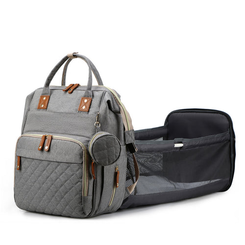 Multi-Funktions-Quilted-Wickelrucksack Karnz