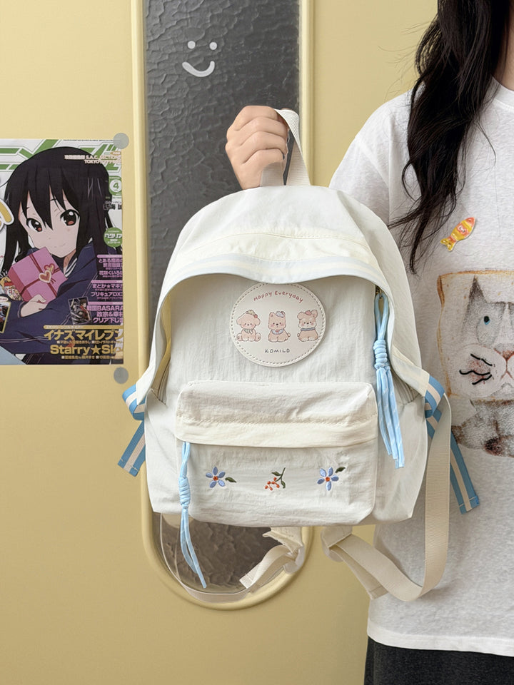 Bestickter lässiger Rucksack Karnz