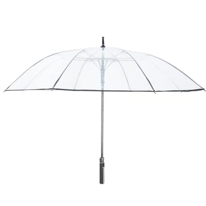 Damen Transparenter Schirm mit ergonomischem Griff Karnz