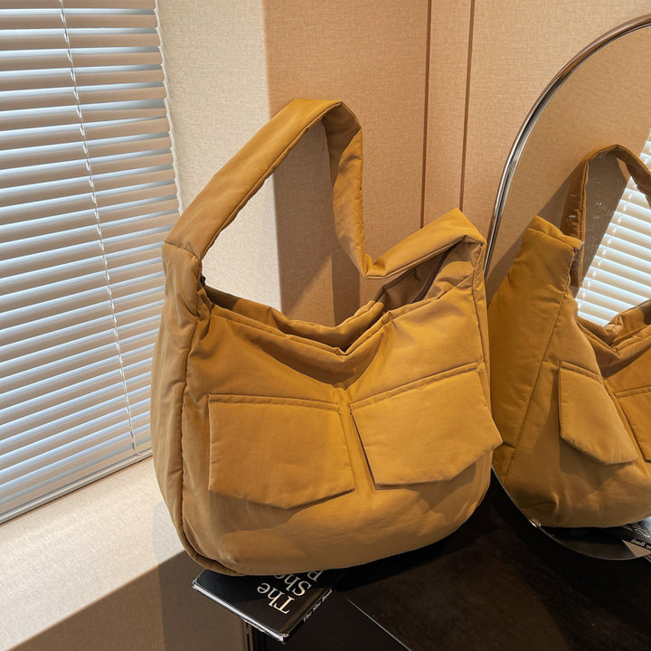 Weicher Stoff Schulter Hobo Bag Karnz