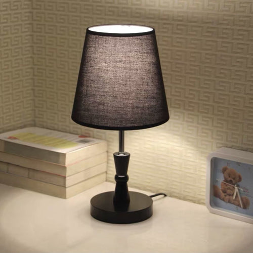 Moderne Stoffschirm Tischlampe