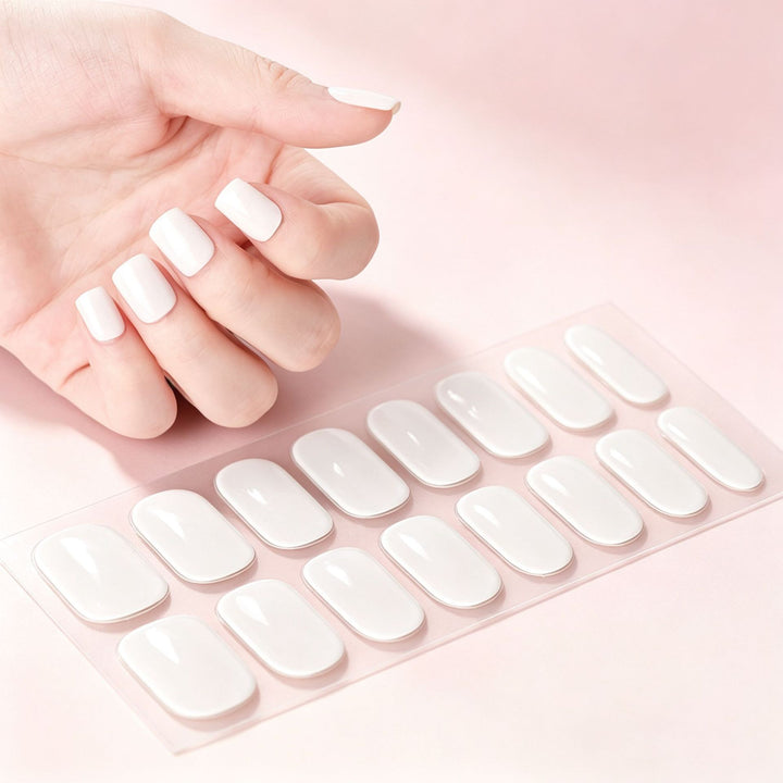 Premium Glänzendes Press-On-Nagel-Set