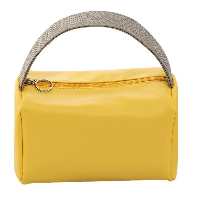 Elegante Kunstleder Kosmetiktasche Karnz
